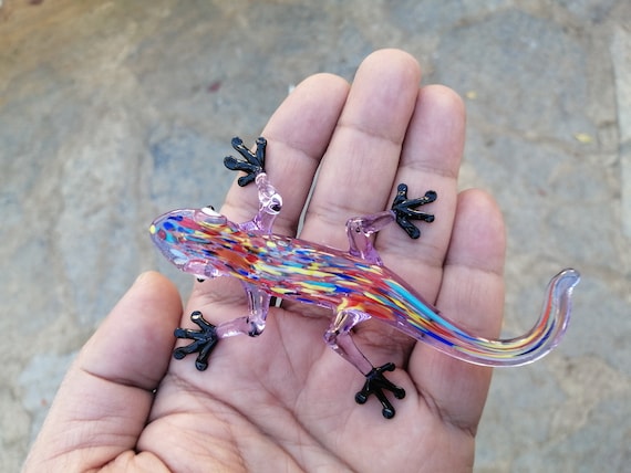 ヤモリの置物 ガラス製 【公式通販】