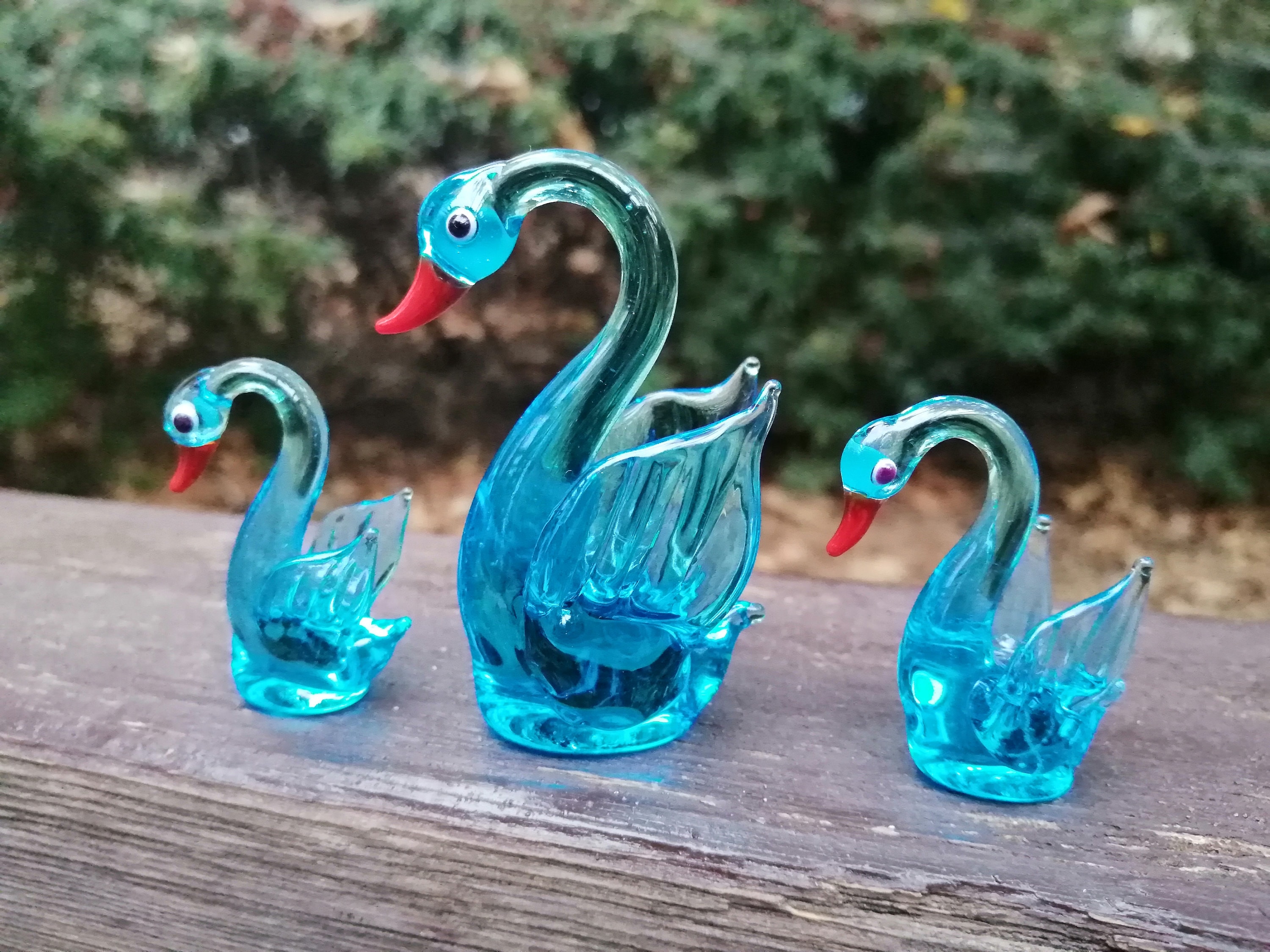 MURANO formia ムラーノ ガラス 置物 巨大 スワン 気泡 アート Yahoo