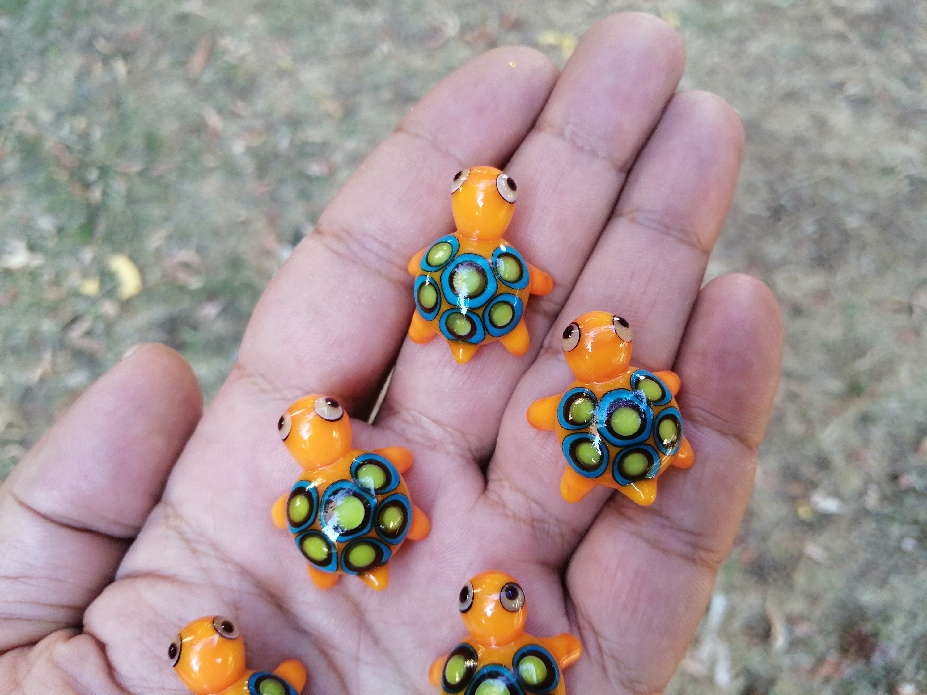 Glass Turtle Blown Glass Turtle Miniature Turtle Turtle Etsy