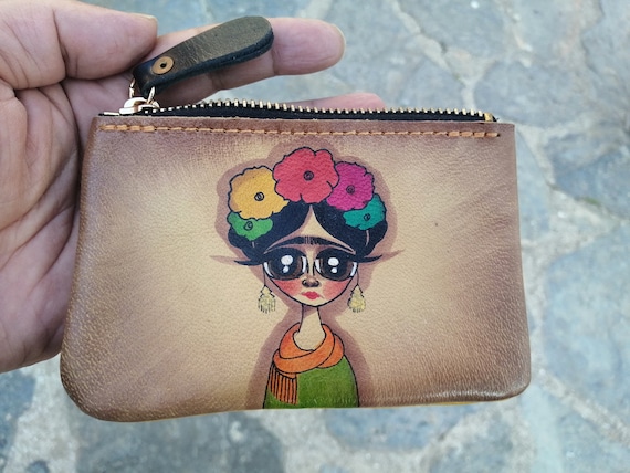 hand painted wallet