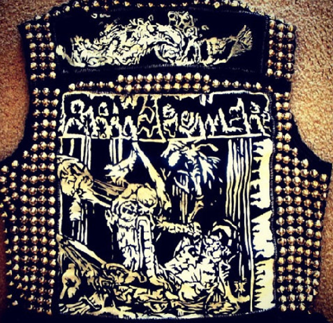 Custom Punk Vest/patches Etsy