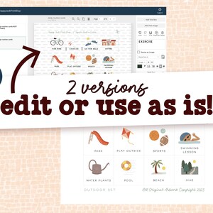 two versions available: one editable in corjl, and one for download as-is