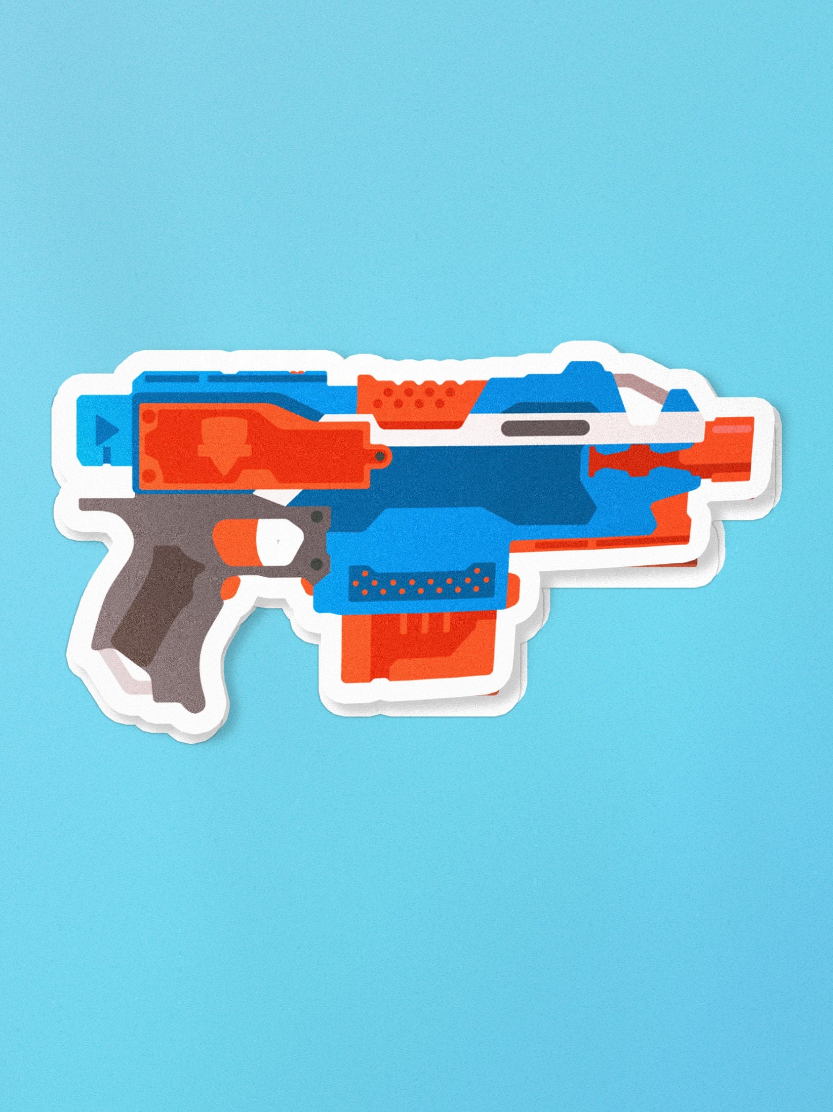 Nerf Team Nerf Logo Sticker by Amer Zonair - Pixels