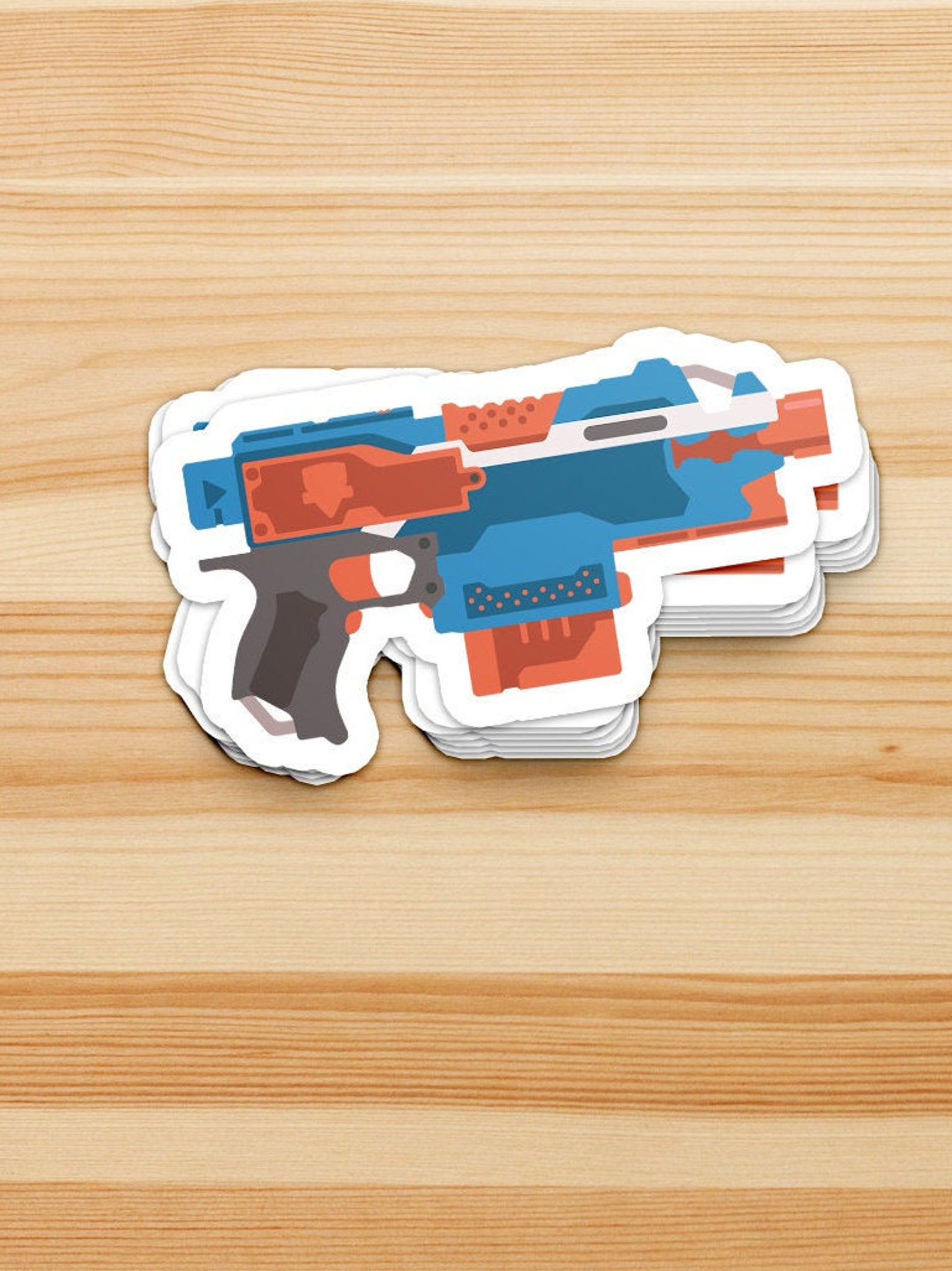 Nerf Stryfe Vinyl Sticker Etsy
