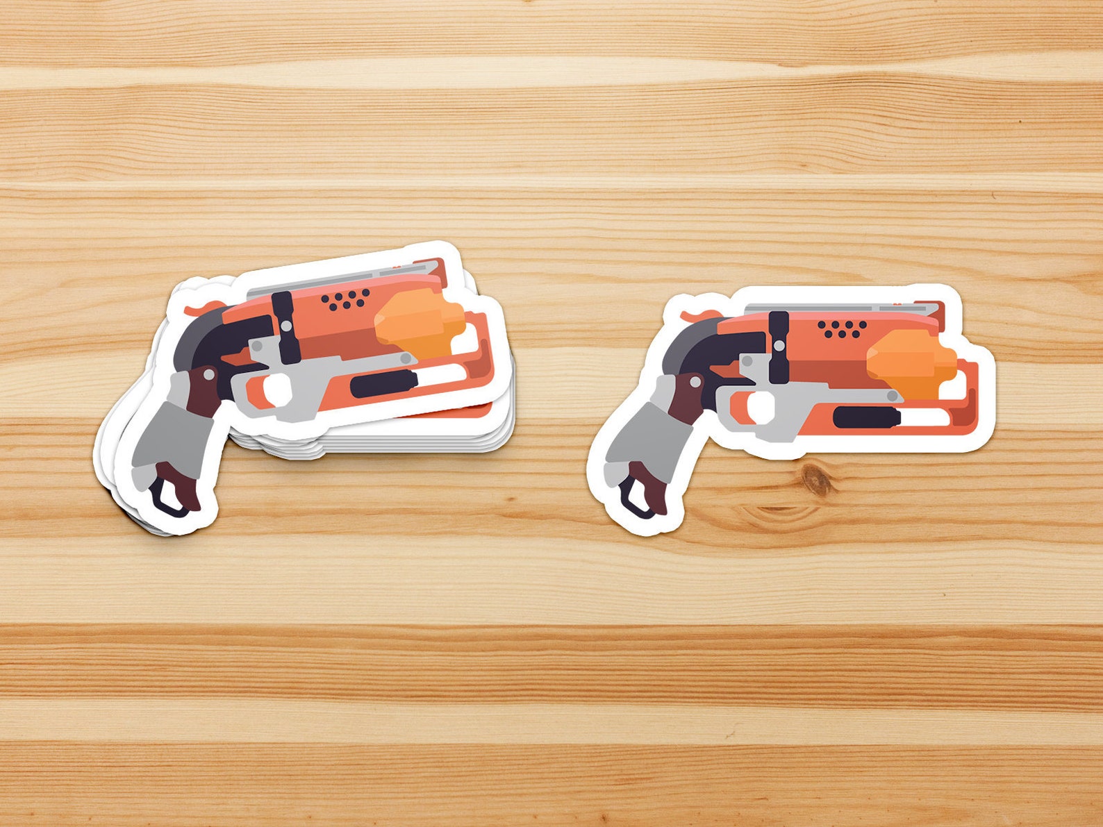Nerf Hammershot Vinyl Sticker Etsy