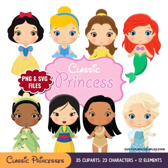 Free Free 279 Princess Clip Art Svg SVG PNG EPS DXF File