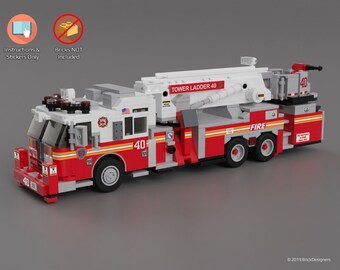 lego fdny fire truck