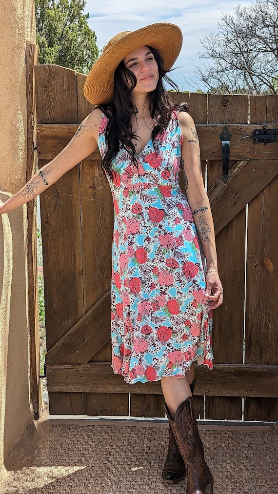 Print Summer Dress, A-Line Dress, Wedding Guest Dress, Party Dress, cross over bust, Lettuce Hem, Elegant Knee Length, Special Occasion Print Summer Dress, A-Line Dress, Wedding Guest Dress, Party Dress, cross over bust, Lettuce Hem, Elegant Knee Length, Special Occasion