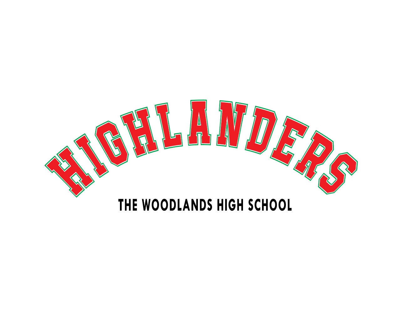 The Woodlands High School Highlanders Sublimation Etsy