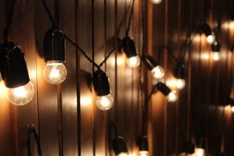 String Lights Outdoor Street Lighting For Patio Decoration Fairy Festoon Mantel Decor Wedding