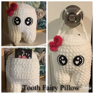 Crochet Tooth Pillow Etsy Canada