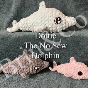 Dottie The No Sew Dolphin Crochet Pattern