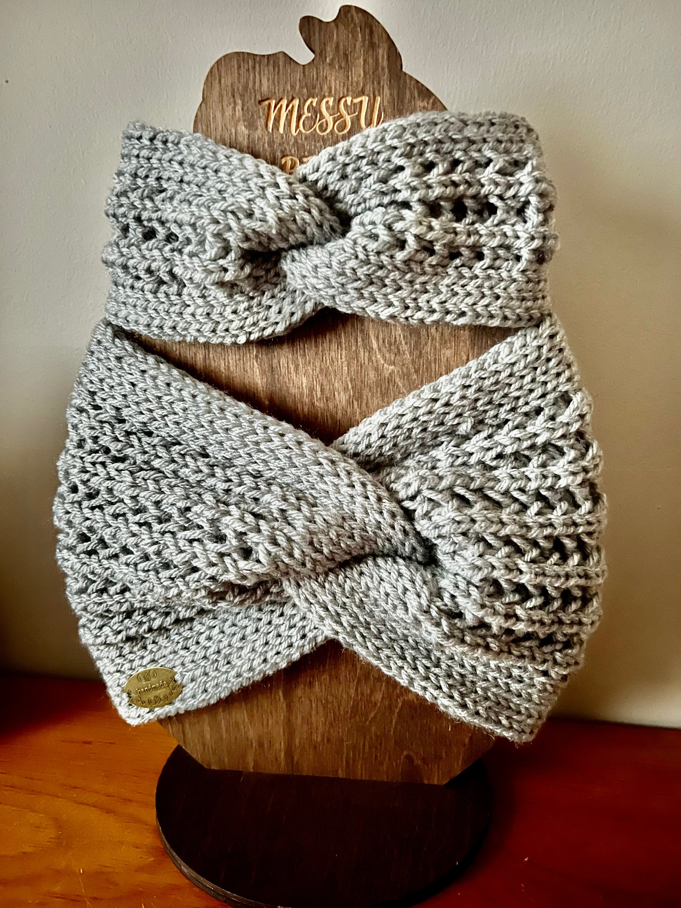 Bella & Brin Ear Warmer PATTERN for Circular Knitting Machines Etsy