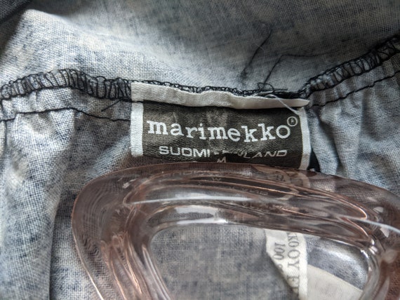 MARIMEKKO vintage halter style cotton dress size … - image 4