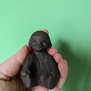 Vintage Scandinavian Ramsing stoneware Troll figurine Denmark