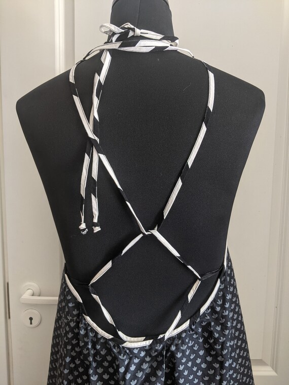 MARIMEKKO vintage halter style cotton dress size … - image 7