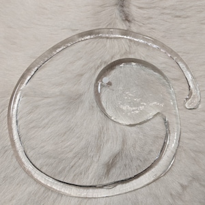 Made in Finland Glass Suncatcher, Window Decor Glass Ornament