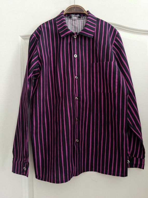 MARIMEKKO kids vintage unisex shirt/striped blouse JO… - Gem