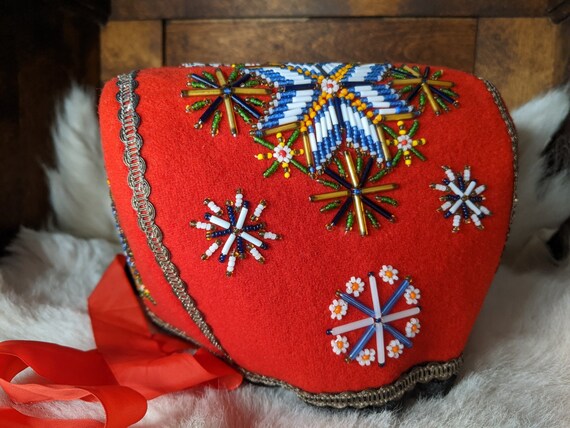 Vintage Hardanger Norway bunad ethnic folk costume