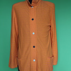 Vintage ANNIKKI KARVINEN Finland handmade cotton shirt/jacket clothing size M