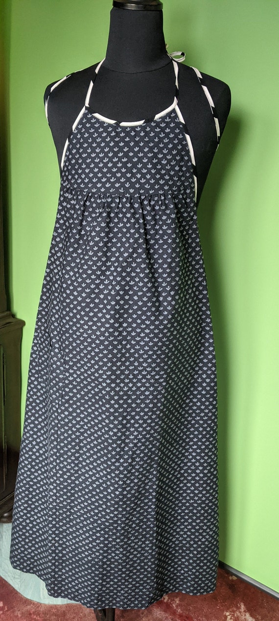 MARIMEKKO vintage halter style cotton dress size … - image 1