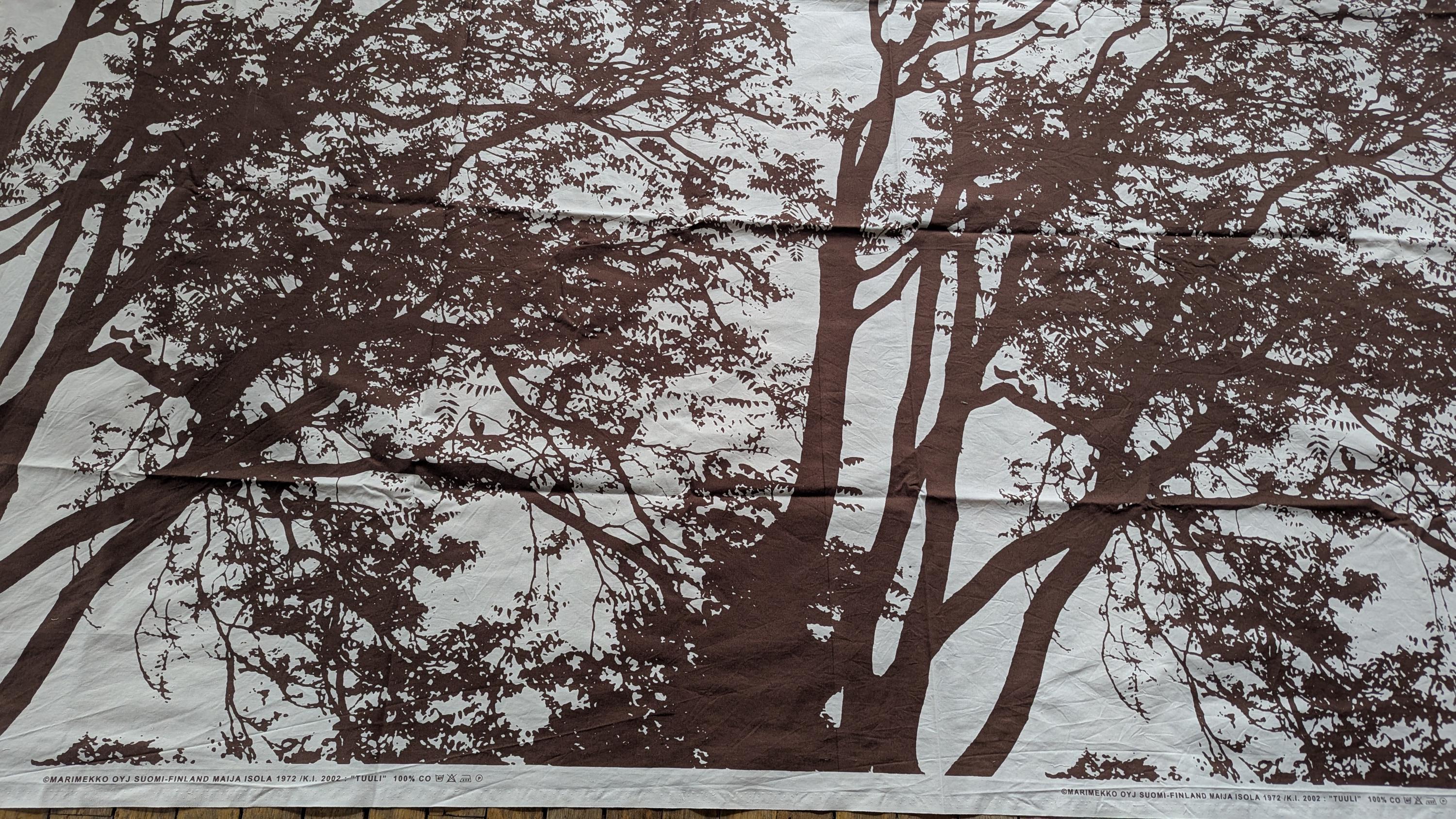 Vintage Marimekko Fabric/tablecloth TUULI by Maija Isola Finnish
