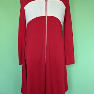 MARIMEKKO vintage skater wool dress by Ritva Falla, size S