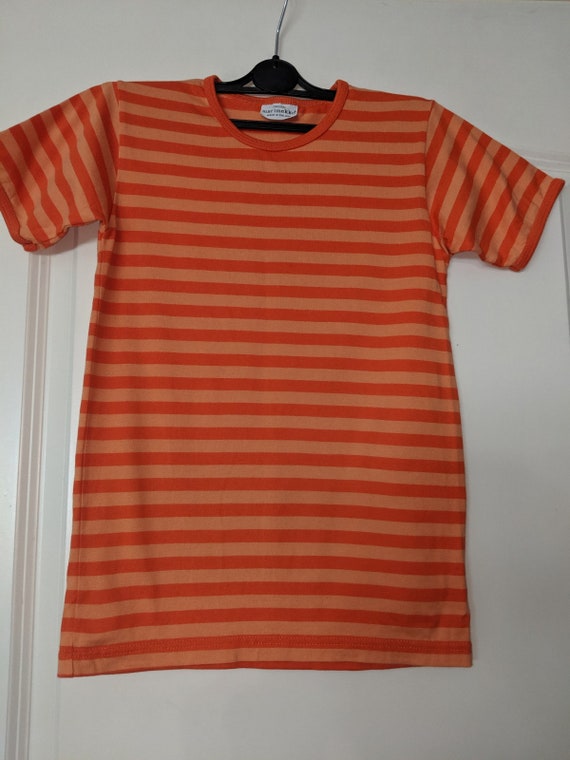 MARIMEKKO Finland Shirt orange/light orange horizo