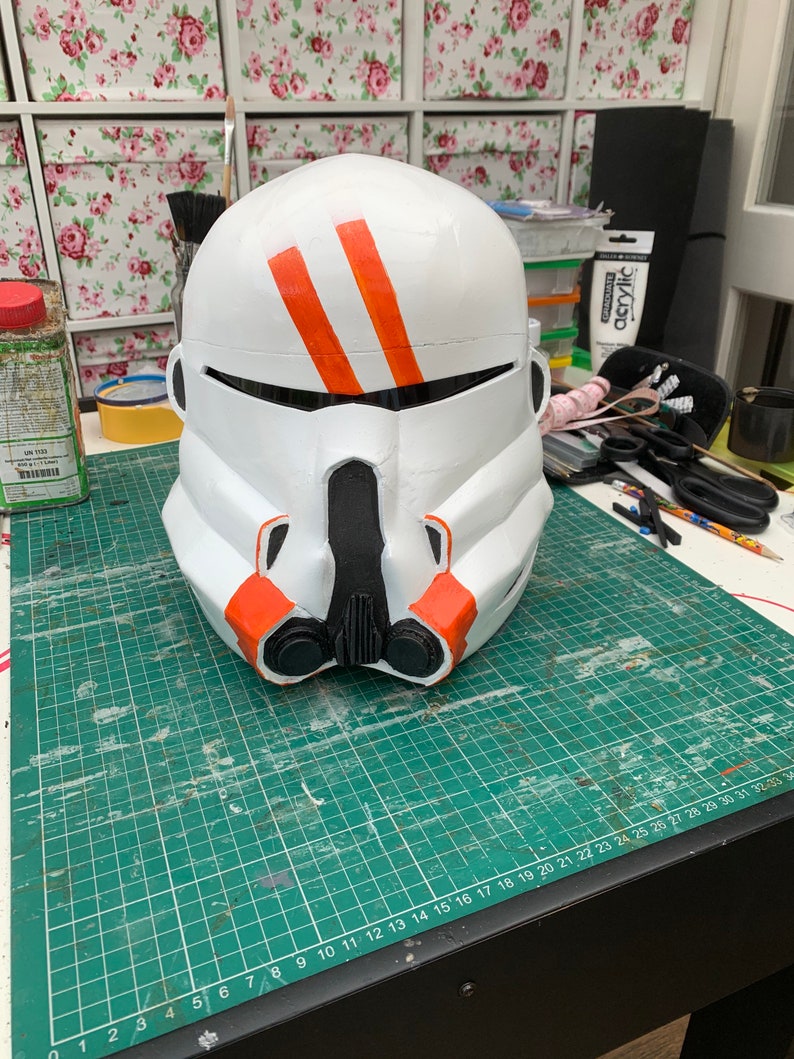 Star Wars Airbourne Trooper Eva Foam Helmet | Etsy