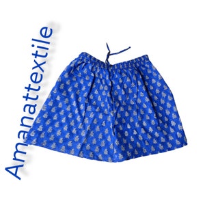 100% katoenen shorts met handblokprint, elastiek en trekkoord, zeer zachte en comfortabele pyjamashorts van Indiaas katoen. Geeft een coole uitstraling.