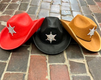 Red cowgirl hat for toddler Clearance