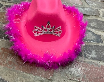 Adult Cowboy Hat Bridesmaid Hat| Birthday Hat|bachelorette Party