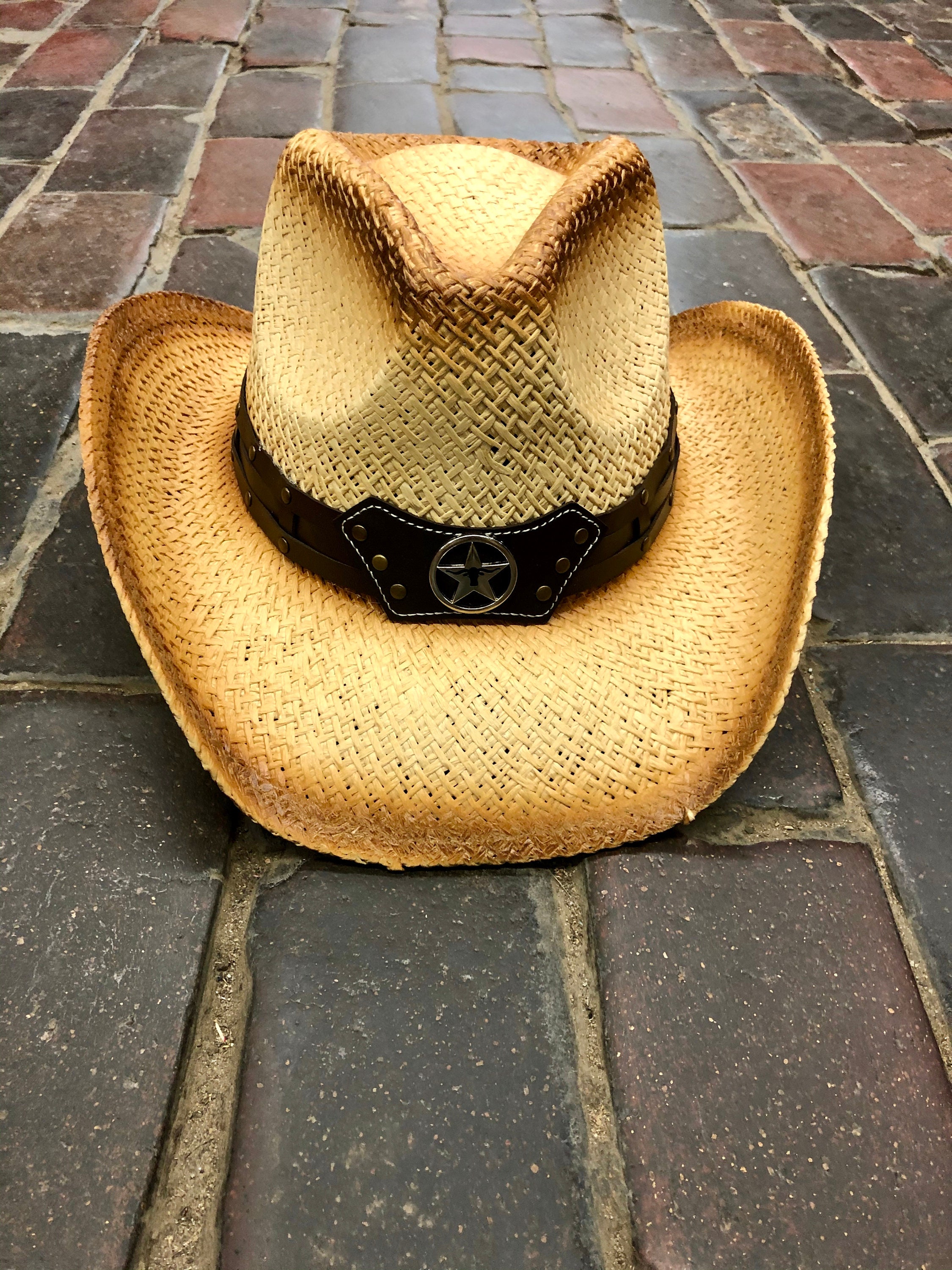 Straw Cowboy Hat Shapeable Cowboy Hat Cowboy Hat with Hat Etsy