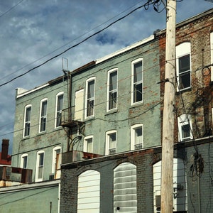 Urban Alley - color photography print