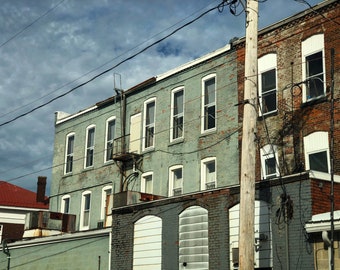 Urban Alley - color photography print