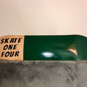 Hand Painted Skateboard/ Spray Paint Skateboard Deck/ Wall Art Skateboard Deck/ Blank Skateboard Deck