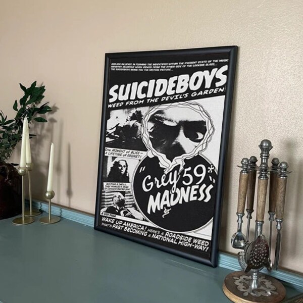 Suicideboys Gray Day Etsy