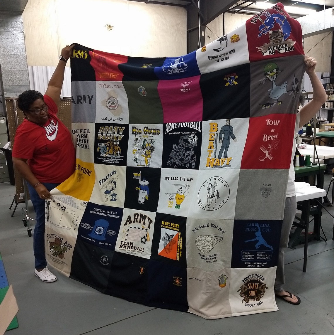 Custom Blankets made from tshirts jerseys an other shirts Etsy