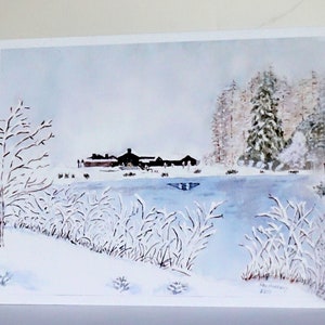 Trilogy 7 Summits Lodge in tehaleh greeting card