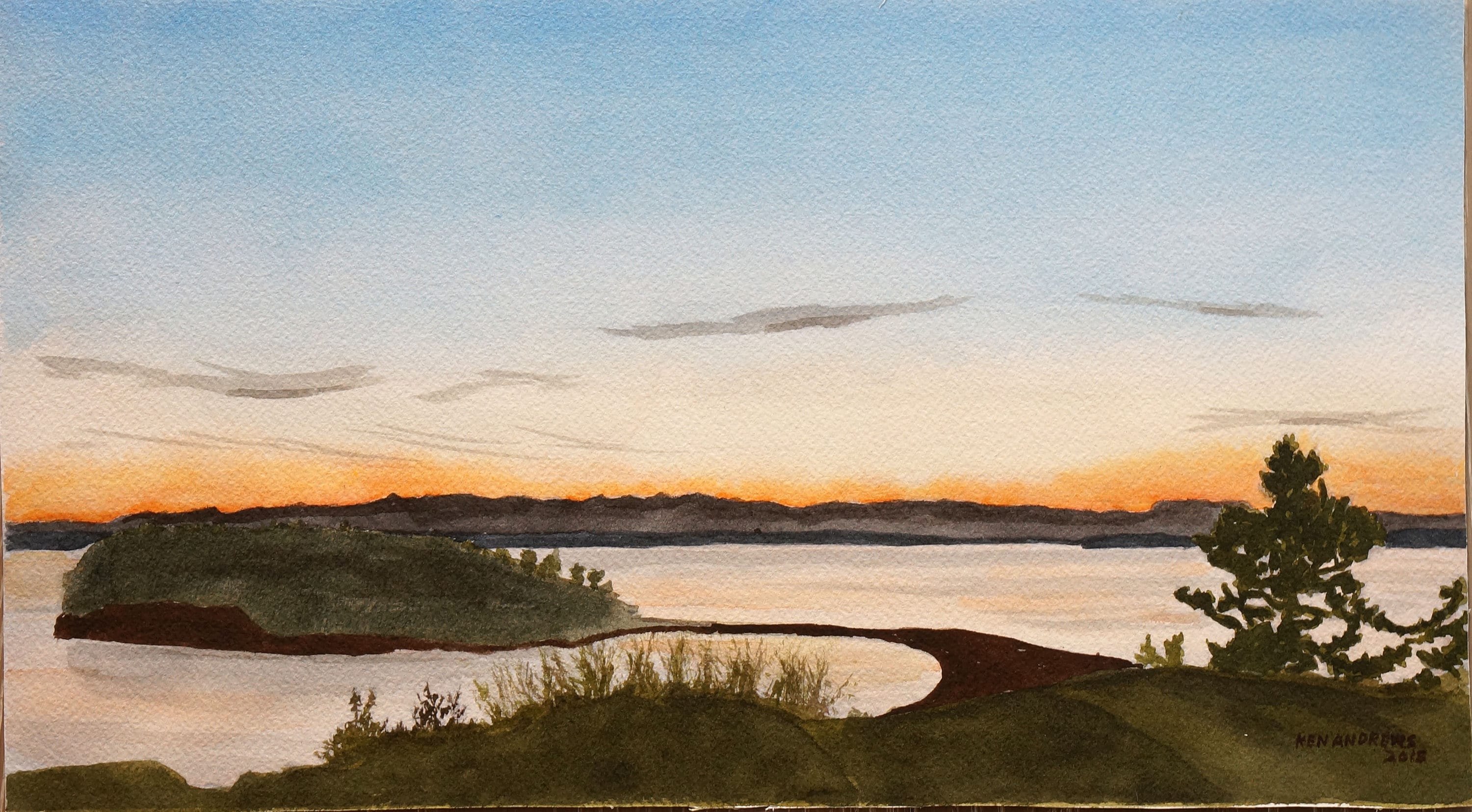 Polnell Point Whidbey Island Original Painting or Reproduction Etsy