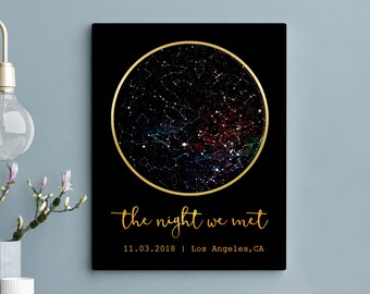star map etsy star chart the night we met