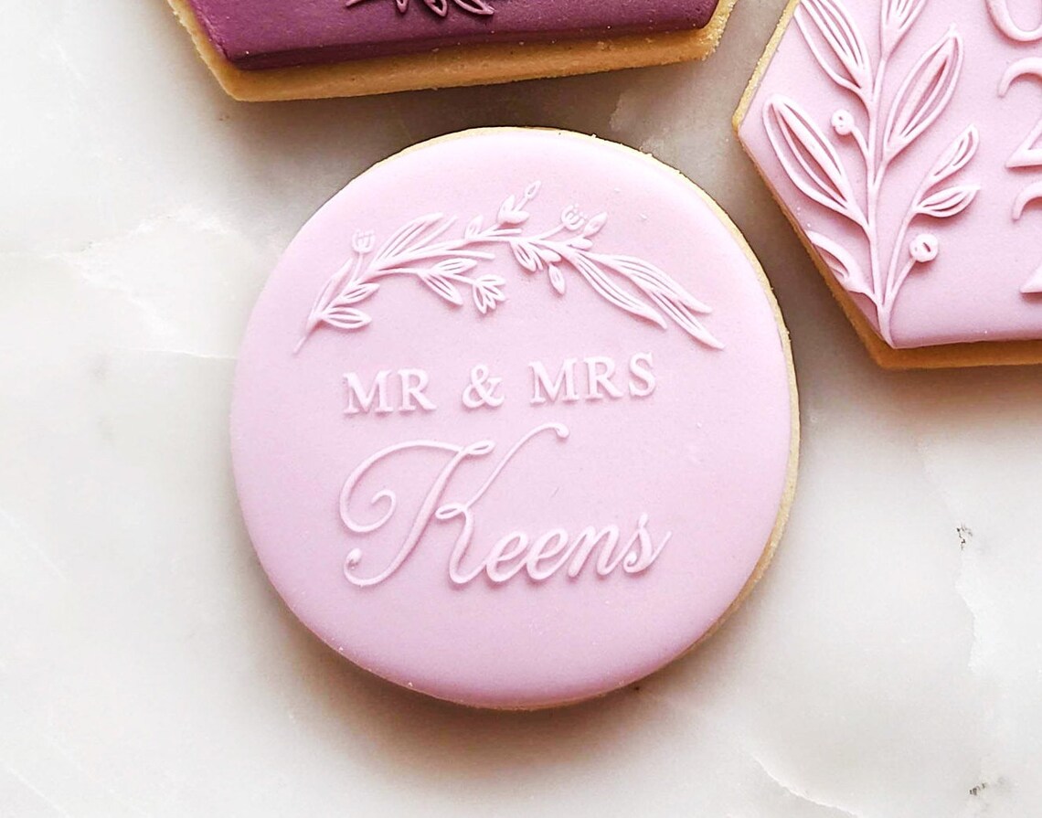 Custom Mr And Mrs Last Name Fondant Embosser Stamp Wedding Etsy custom-mr-and-mrs-last-name-fondant-embosser-stamp-wedding-etsy