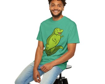 Tank the T-Rex Shirt, Dinosaur T-Shirt, Unisex Dino Graphic Tee, T-Rex Lover Gift