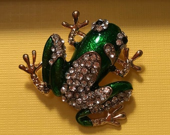 Sparkly Frog Needle Minder/Cover Minder