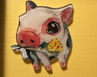 Baby Piglet Needle Minder