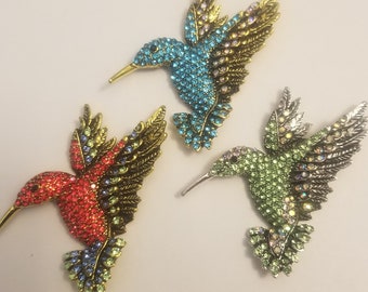 Colorful Hummingbird Needle Minders