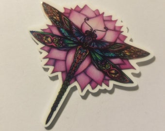 Colorful Dragonfly Needle Minder/Cover Minder