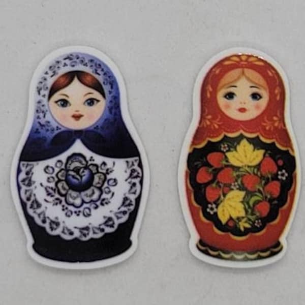 Small Russian Doll Needle Minders/Cover Minders