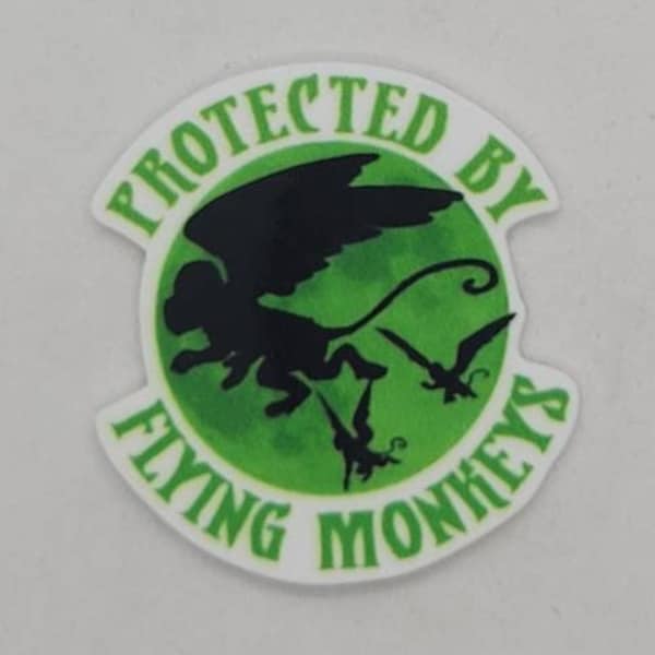 Protected By Flying Monkeys Needle Minder/Cover Minder