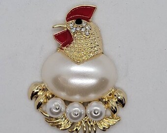 Pearl Hen Needle Minder/Cover Minder